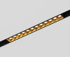 Slim Magnetic Трековый светильник 12W 4000K Artas (чёрный/золото) 85103/01 Elektrostandard a064529