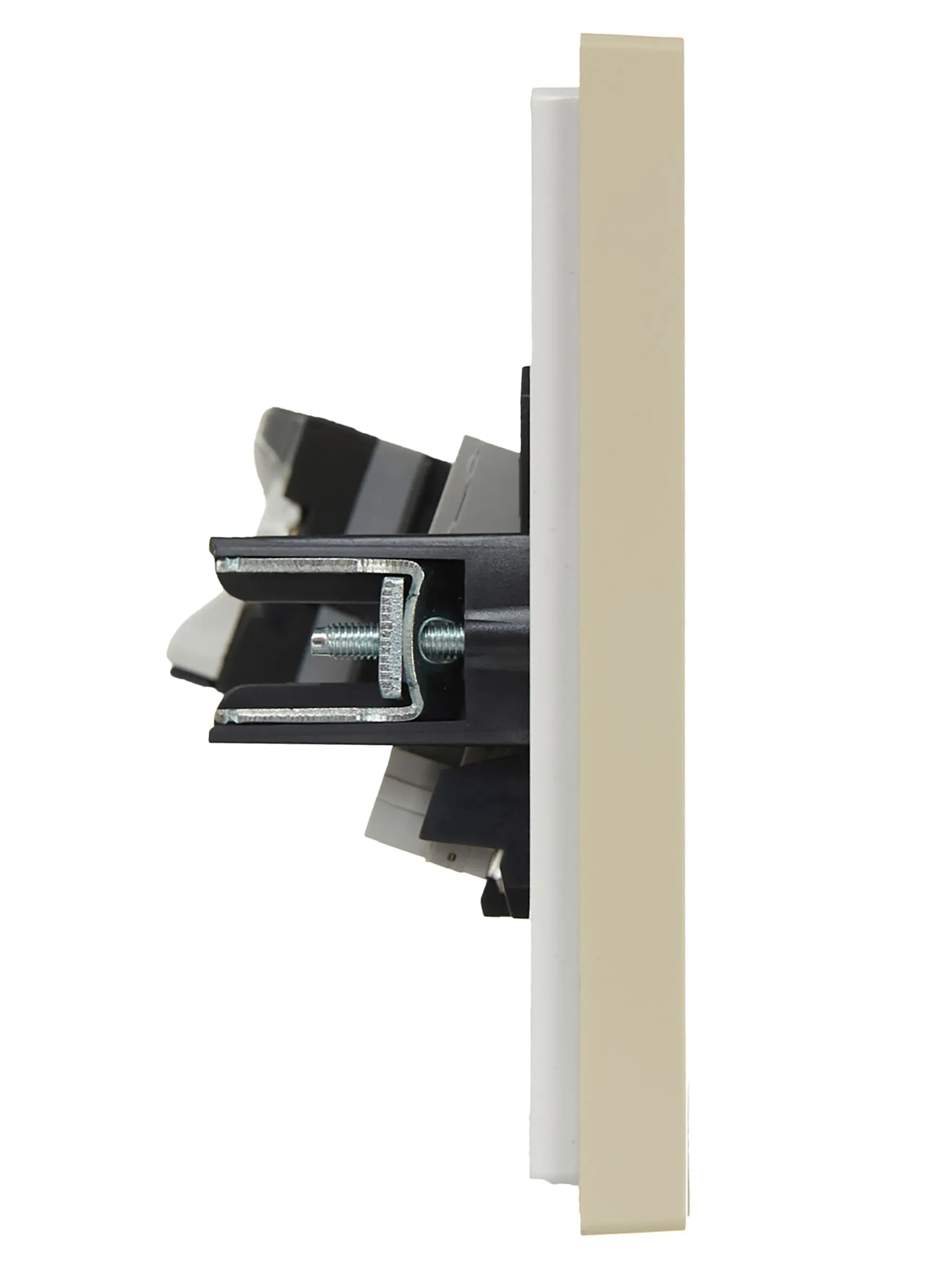 FORTE&PIANO Розетка двойная RJ11+RJ45 кат.5E FP435 ваниль IEK - Фото 3