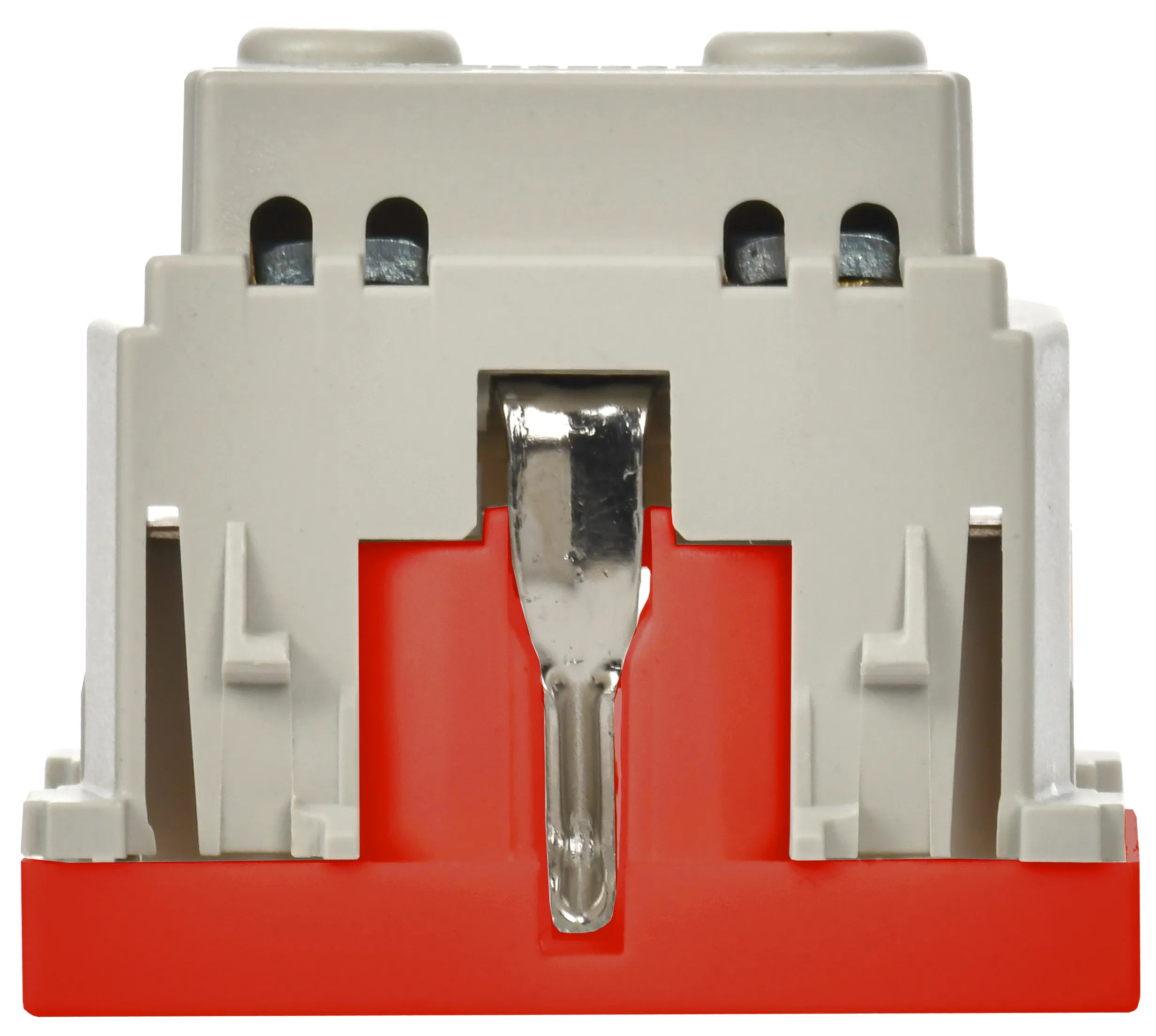 РКС-20-32-П-К Розетка с з/к 2к (на 2 модуля) ПРАЙМЕР красная IEK - Фото 3