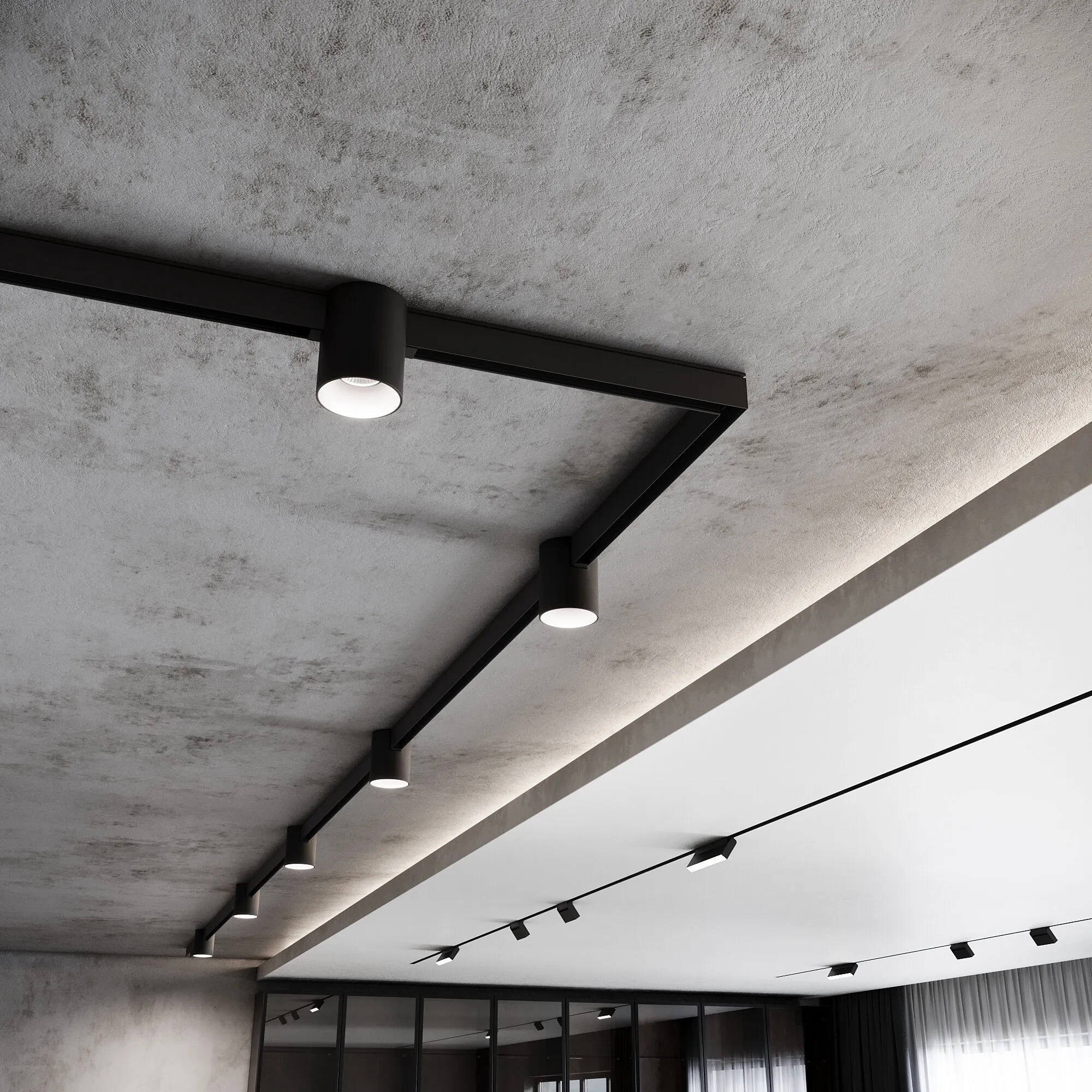 Slim Magnetic Трековый светильник 12W 4200K Solo (чёрный) 85054/01 Elektrostandard - Фото 4