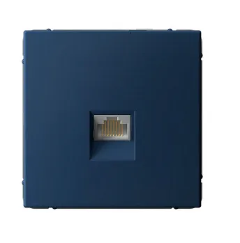 Розетка компьютерная ArtGallery RJ45 кат.6A механизм аквамарин SE GAL001186 1823504