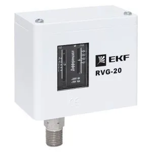 Реле избыточного давления EKF RVG-20-1,6 (1,6 МПа) RVG-20-1,6