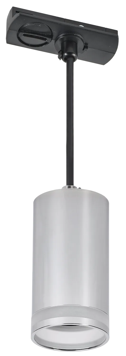 LIGHTING Светильник 4117 декоративный трековый подвесной под лампу GU10 хром IEK