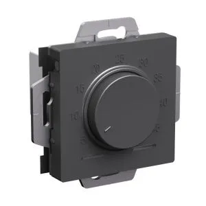 Термостат теплого пола электронный AtlasDesign 10А с датчиком механизм базальт SE ATN001435 1741201