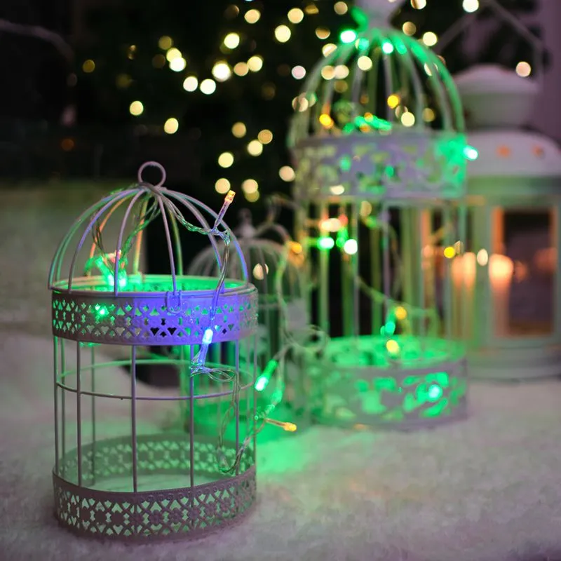 Гирлянда Твинкл Лайт 4 м, прозрачный ПВХ, 25 LED, цвет Мультиколор - Фото 3