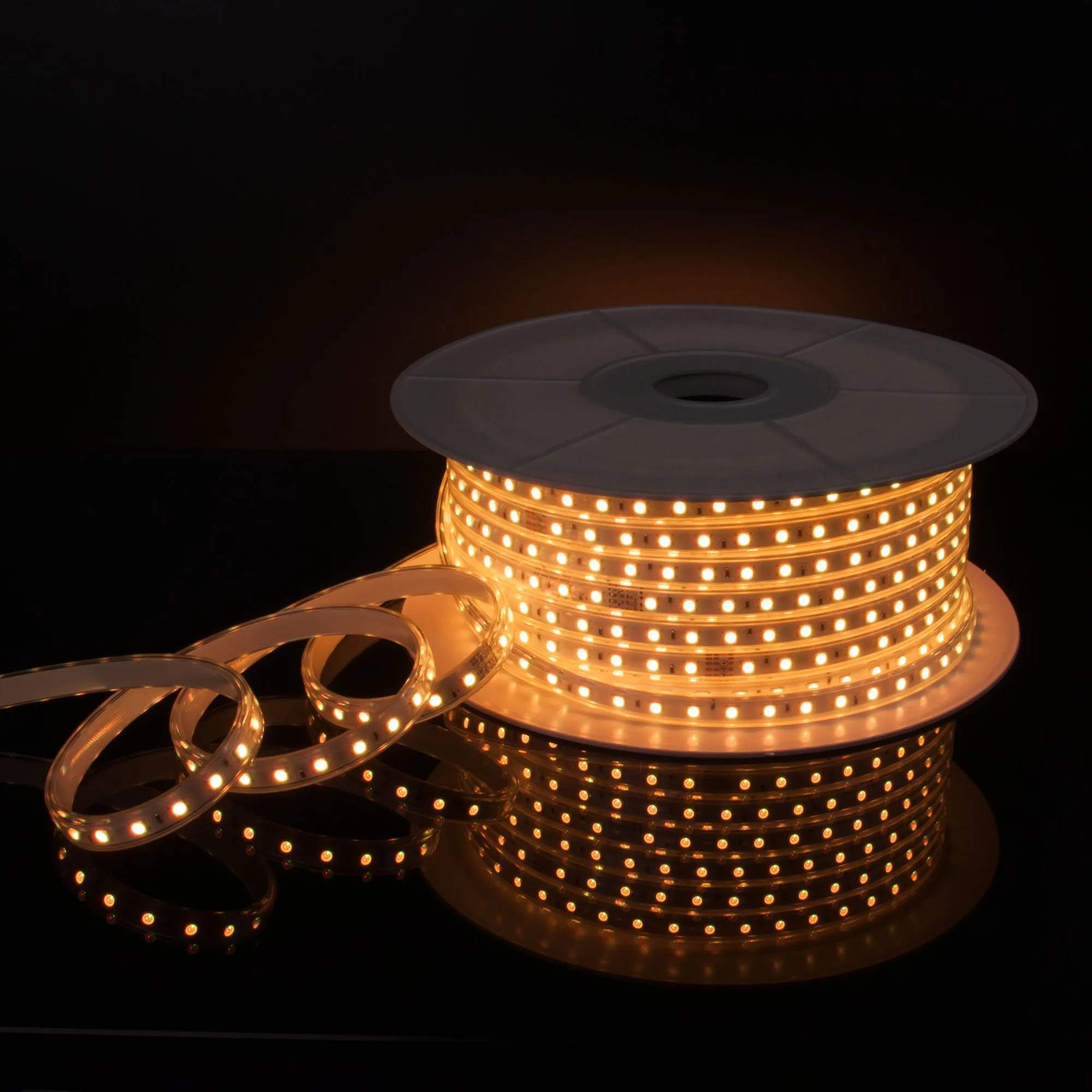 Лента светодиодная 220V 11W 60Led 5050 IP65 мульти, 50 м Elektrostandard - Фото 4