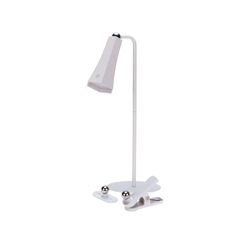 Светильник магнитный переносной с 3 креплениями, колокольчик, белый REXANT 609-041