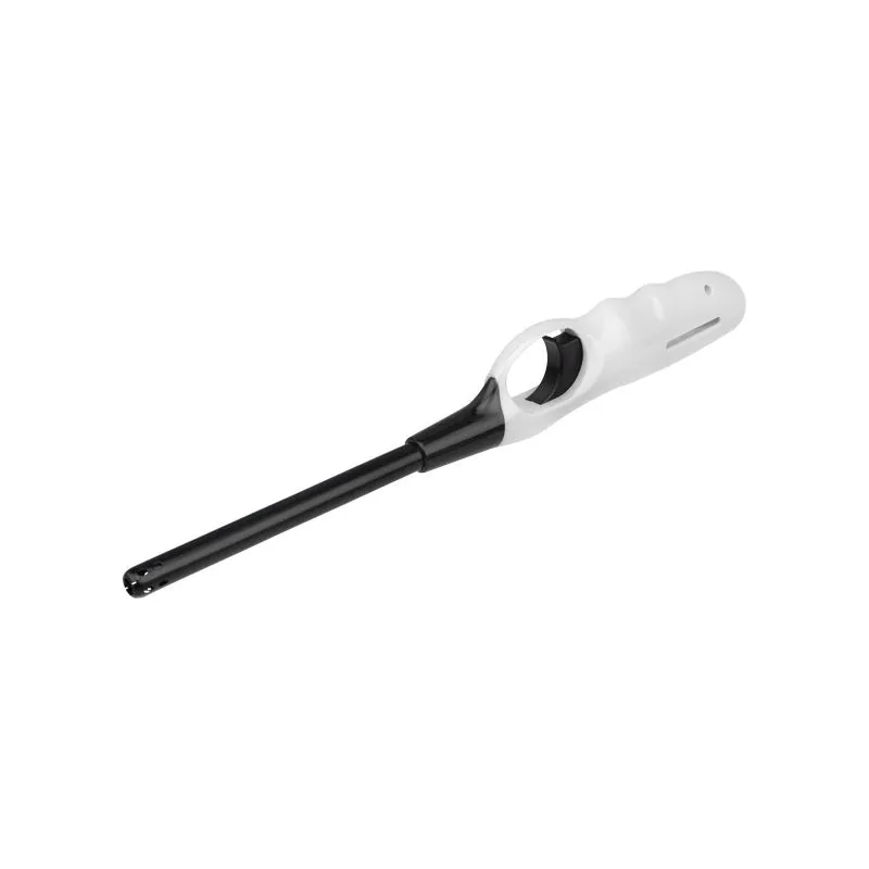 Бытовая газовая пьезозажигалка с классическим пламенем, многоразовая (1 шт.) белая СК-302L СОКОЛ 61-0962