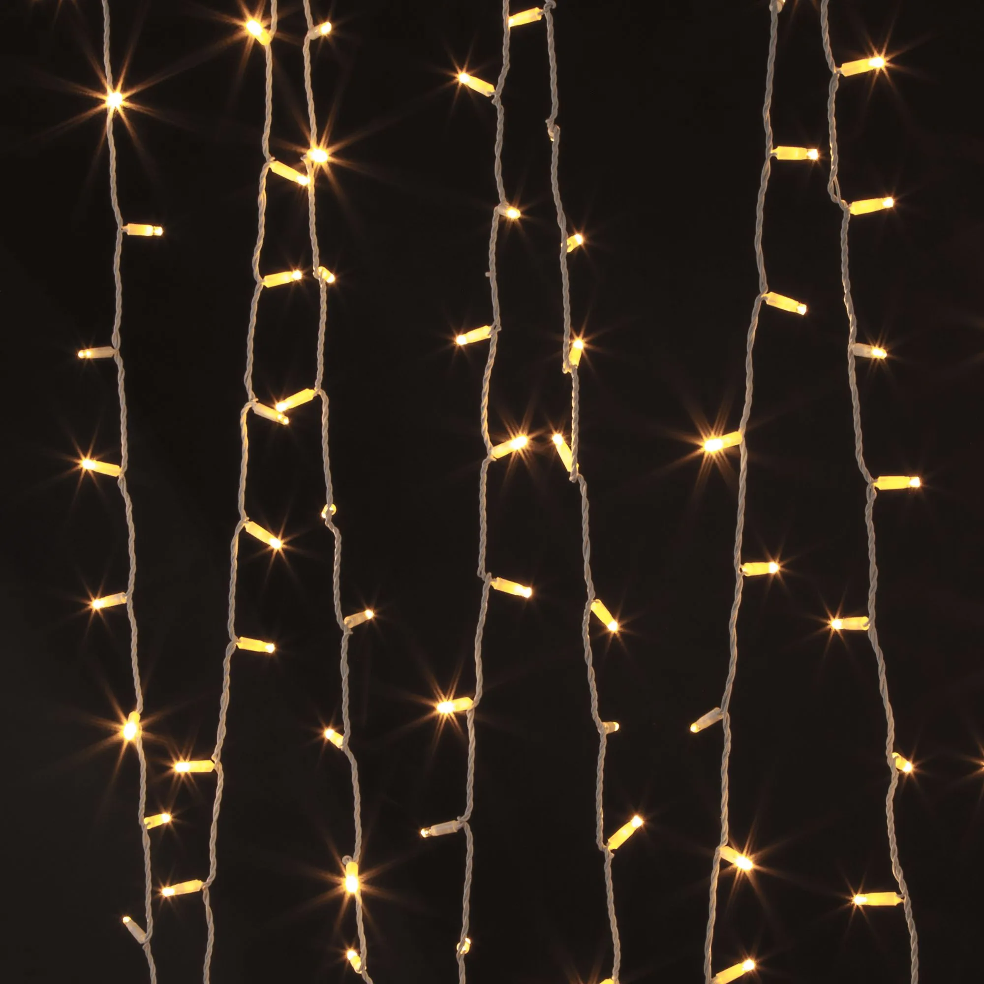 Праздничная гирлянда нить теплый белый с эффектом мерцания 10м IP65 400-101 Elektrostandard Eurosvet - Фото 2