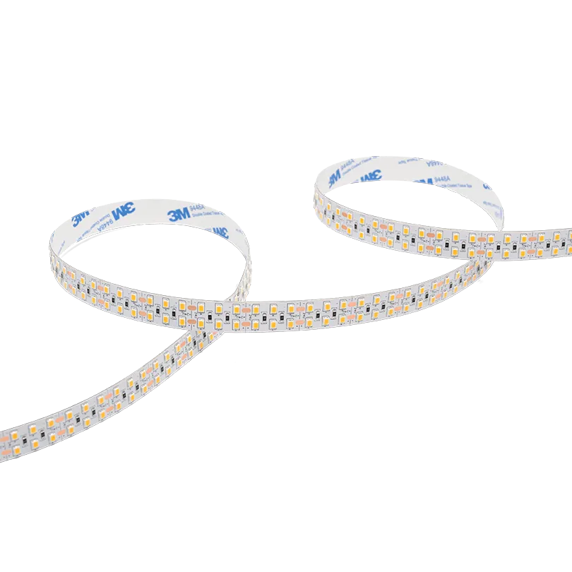 Светодиодная лента WOLTA WLS2835-24W/4000/24H240-02 двухрядная SMD2835 24Вт 4000K 24В IP20 3200лм/м 240led/м 15мм