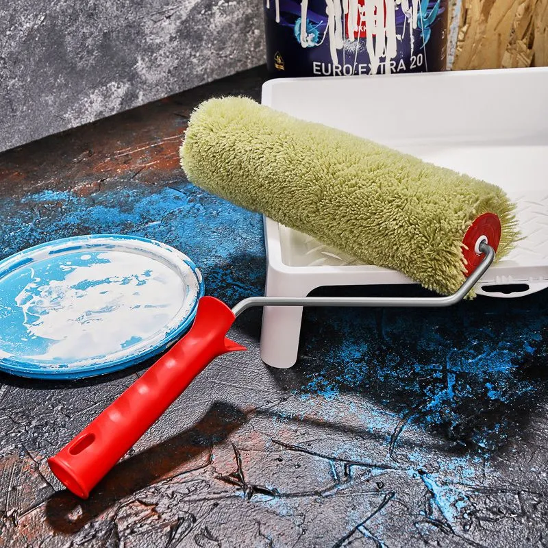 Валик полиакрил зеленый, ворс 18 мм, ширина ролика 240 мм, Ø 42 мм, бюгель 6 мм REXANT - Фото 2