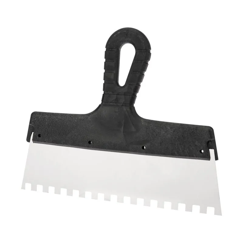 Шпатель фасадный REXANT 250 мм зуб 8х8 нержавеющая сталь, пластмассовая ручка - Фото 4