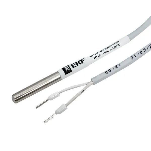 Накладной датчик температуры в гильзе 30 мм