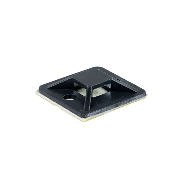 Площадка самоклеящаяся (20х20мм.) черная (100шт.) EKF