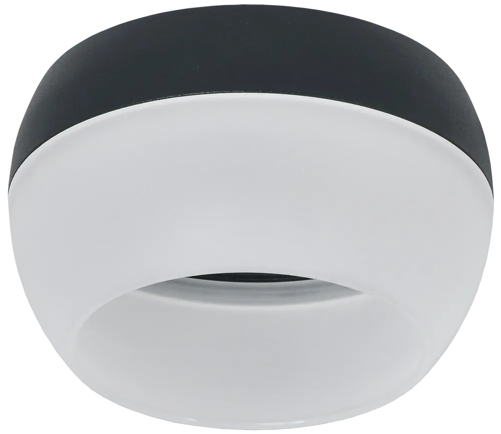 LIGHTING Светильник 4010 накладной потолочный под лампу GX53 черный IEK LT-UPB0-4010-GX53-1-K02