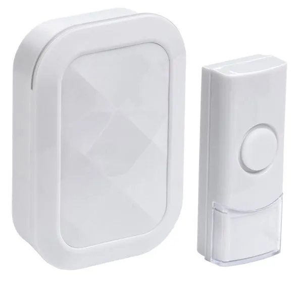 Звонок беспроводной ДЗБ3-36М (36 мелодий) белый IEK EZD21-03-AAA-K01