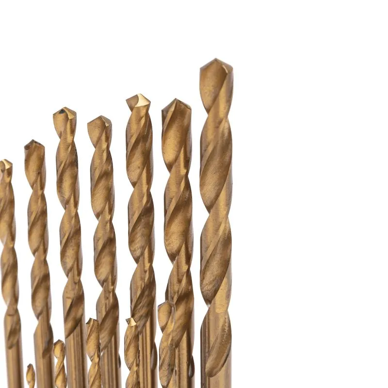 Набор сверл по металлу, 1,5-6,5мм (через 0,5мм, 3,2мм, 4,8мм), HSS, ТИТАН, шестигранный хвостовик, 13 шт. KRANZ - Фото 3