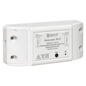 Умное реле 10А Wi-FI EKF Connect ss-10a-wf