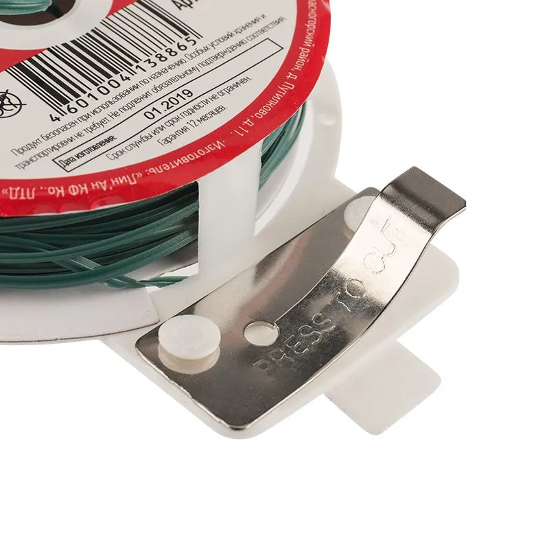 Проволока упаковочная REXANT, зеленая, 20 м/катушка - Фото 3