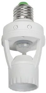 Датчик движения ДД-045 E27 60Вт 360град 6м IP20 белый IEK LDD10-045-60-001