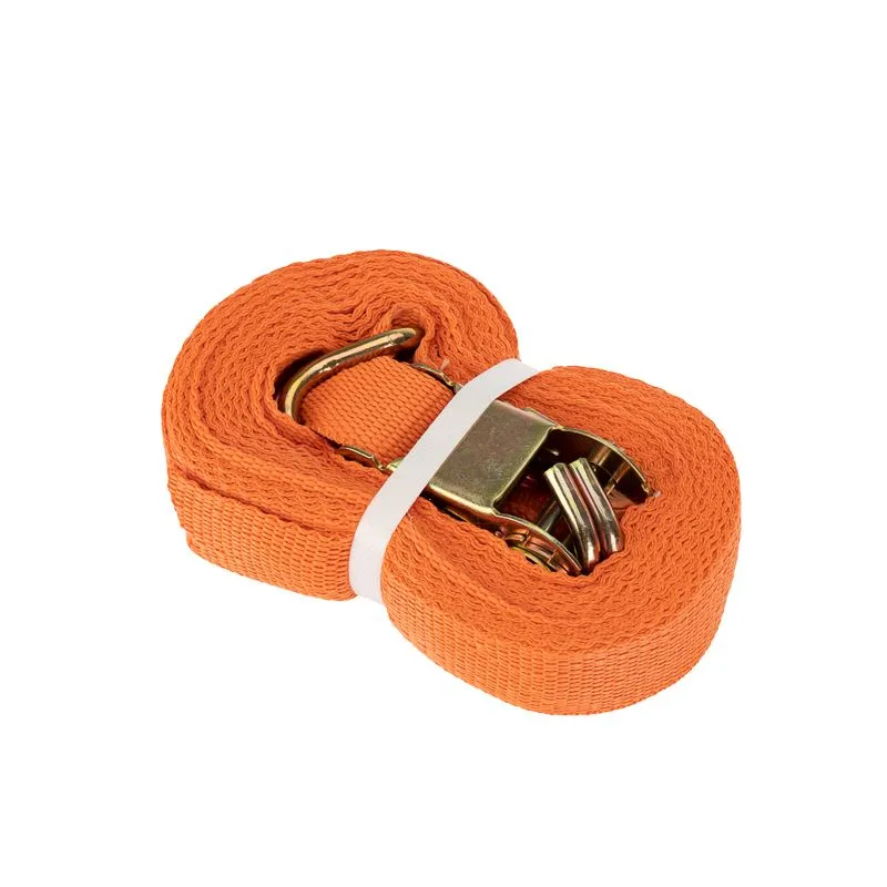 Ремень стяжной для груза, багажный, с крюками и храповым механизмом, 5х0,038м REXANT - Фото 3