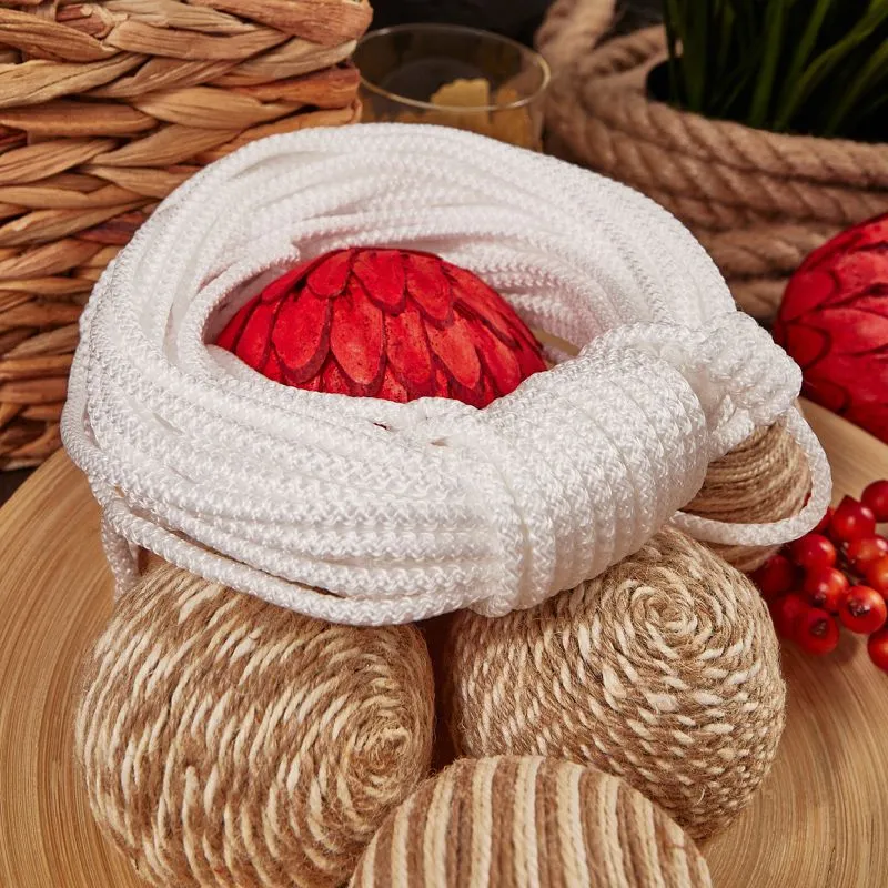 Шнур с сердечником 5 мм 20 м белый REXANT - Фото 2