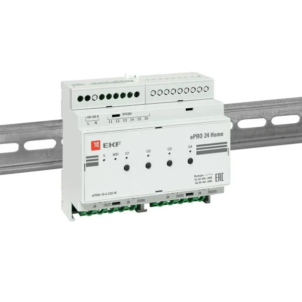 Контроллер ePRO24 удаленного управления 6вх\4вых 230В WiFi Home - Фото 2