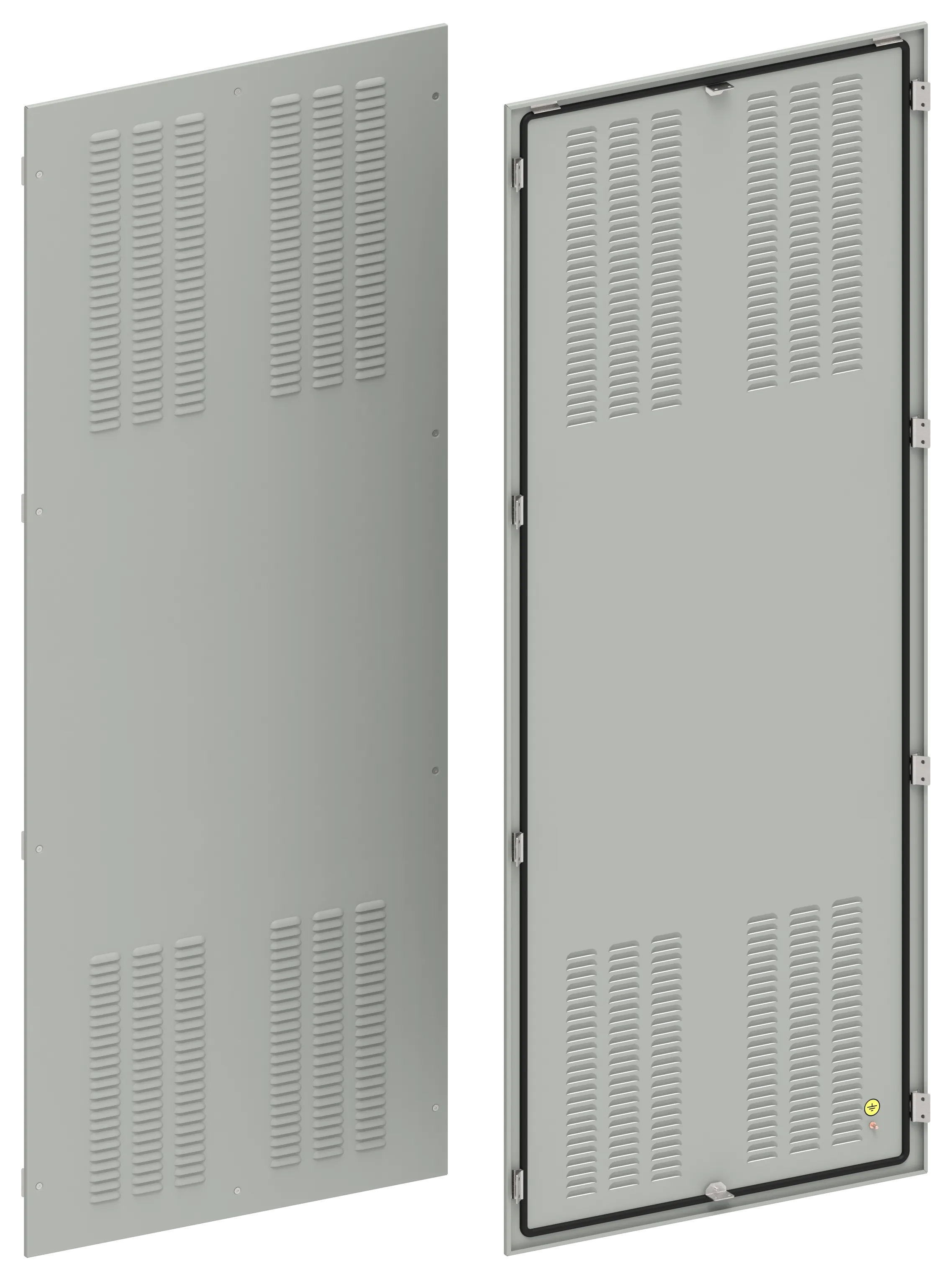 FORMAT Панель задняя вентилируемая 2000х800мм IEK FO-00-PBV-200-080