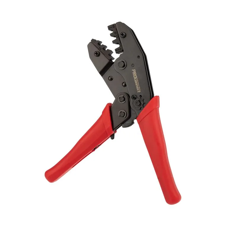 Кримпер HT-236C для обжима неизолированных автоклемм 0,5-6,0мм² PROconnect 12-3001-4