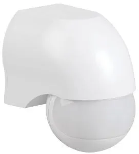 Датчик движения ДД-010 1100Вт 180град 10м IP44 белый IEK LDD10-010-1100-001