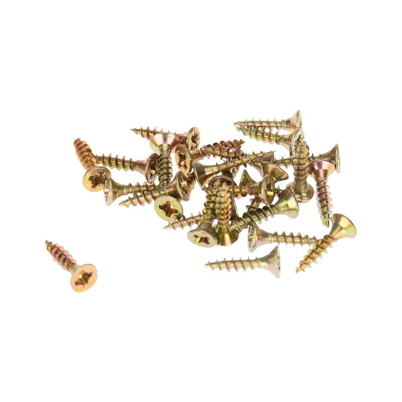 Саморез универсальный 3,5х16 мм, желтый цинк, упаковка поставщика (32000 шт/уп) KRANZ - Фото 5