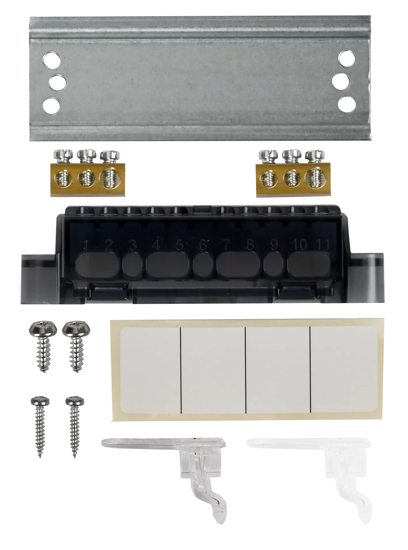 UNION Compact Корпус пластиковый БЕЛЫЙ ЩРН-П-4, IP41 белая дверь IEK - Фото 3