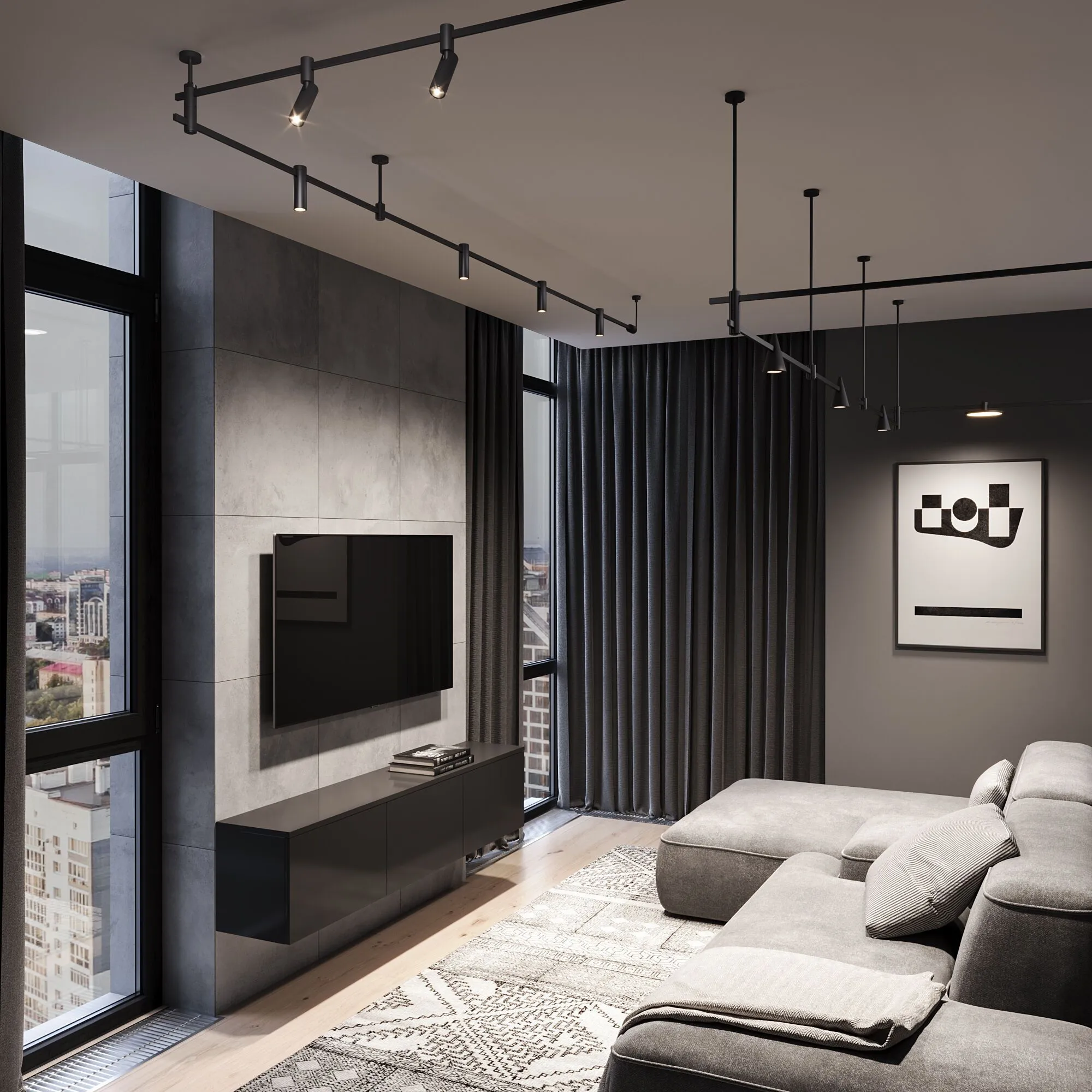 Esthetic Magnetic Декоративная стойка с вводом питания h545mm MEDIUM 85147/00 - Фото 4