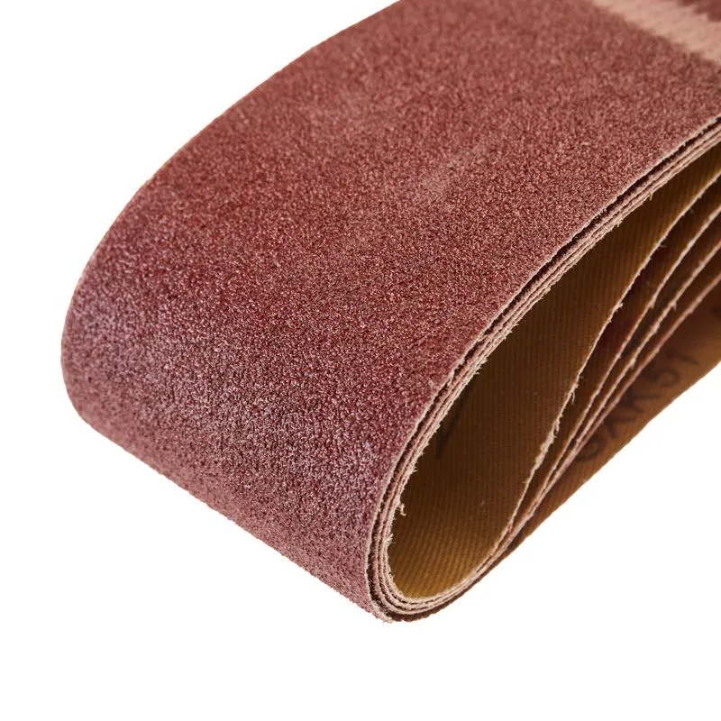 Лента шлифовальная бесконечная, 75х533мм, P80 (5 шт/уп) KRANZ - Фото 3