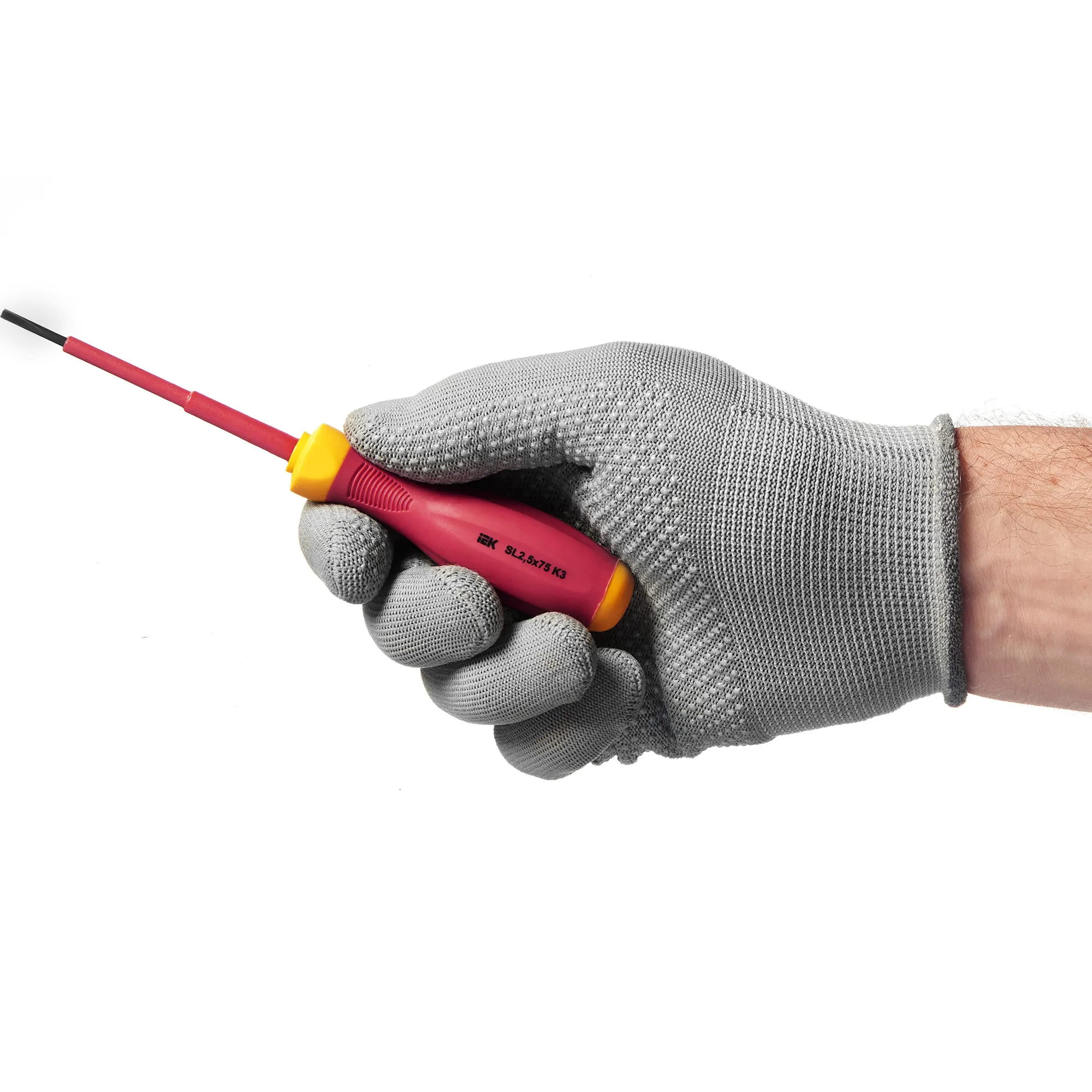 ARMA2L 3 Отвертка диэлектрическая SL2,5х75 K3 IEK - Фото 5