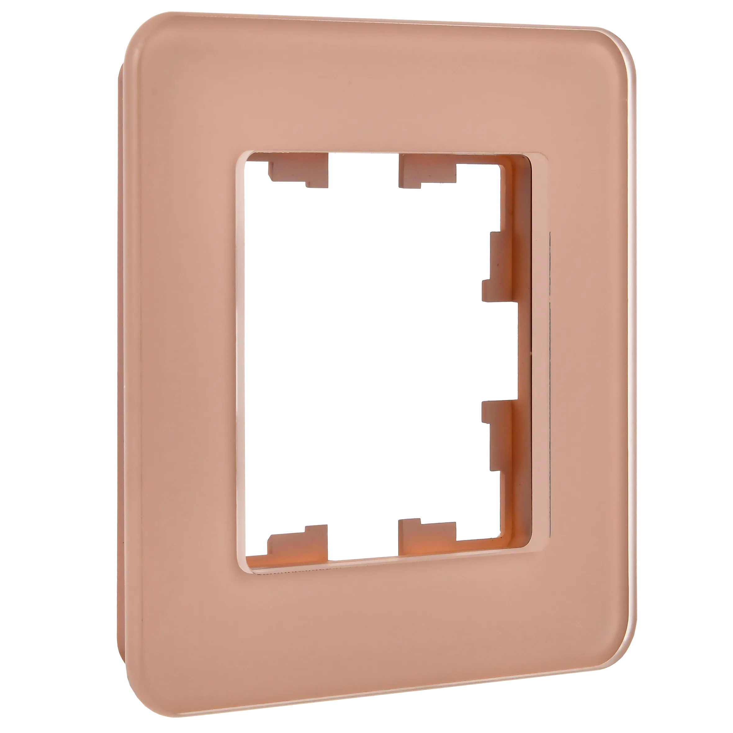 BRITE Рамка 1-местная РУ-1-2-Бр стекло дымчатый RE IEK - Фото 7