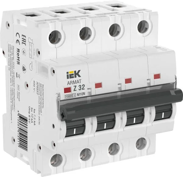 ARMAT Автоматический выключатель M10N 4P Z 32А IEK AR-M10N-4-Z032