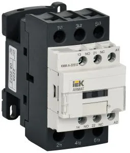 ARMAT Контактор КМИ-А-22512 LC1D 25А 230В/АС3 1NO/1NC IEK AR-ACC-21-025-230-11