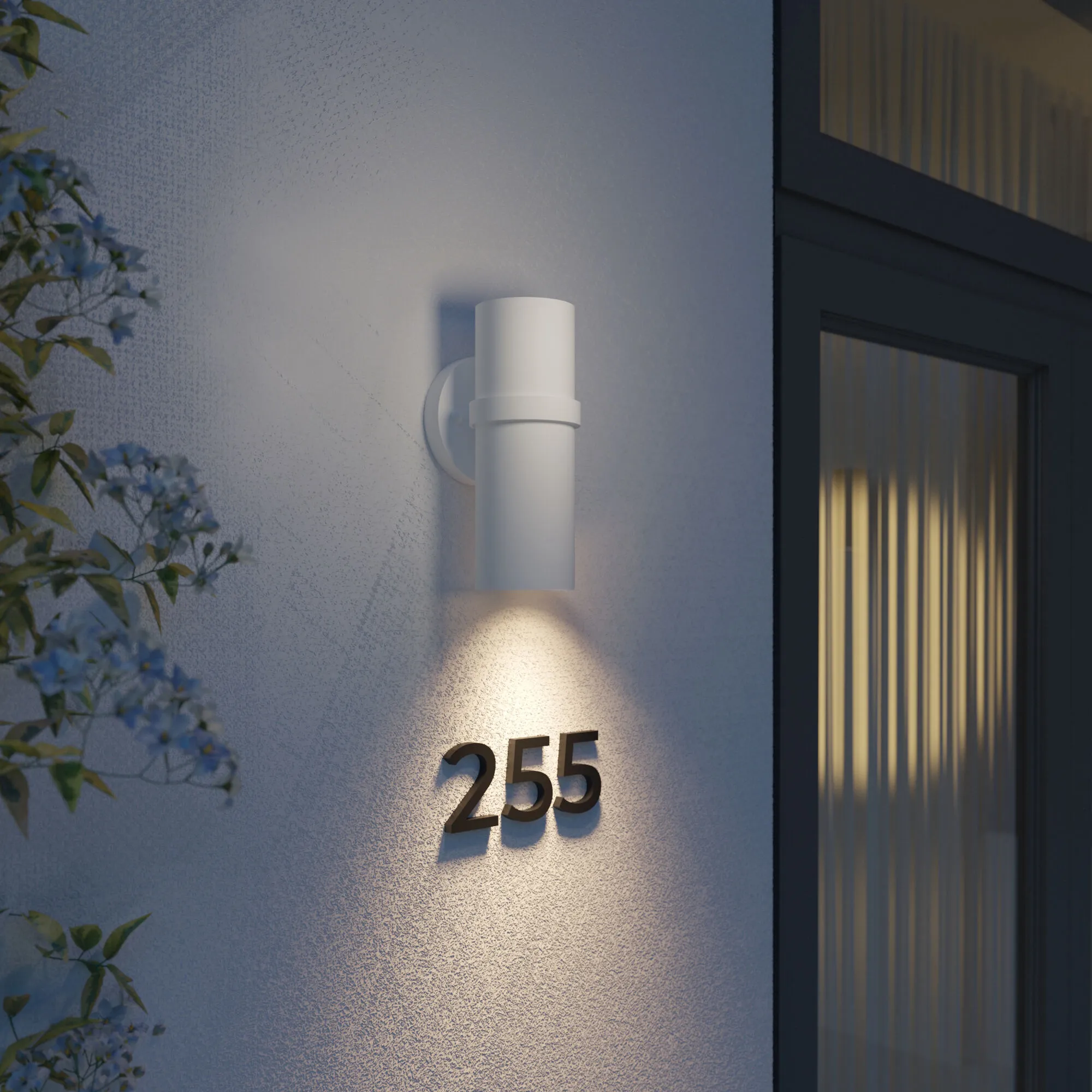 Светильник уличный настенный Grin 35000/D белый Elektrostandard - Фото 2