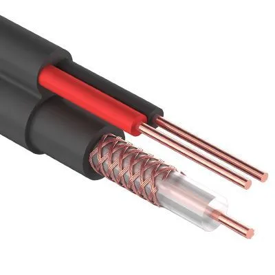 Кабель ККСВ-П+2х0,5 мм, 305 м, черный, REXANT 01-4004