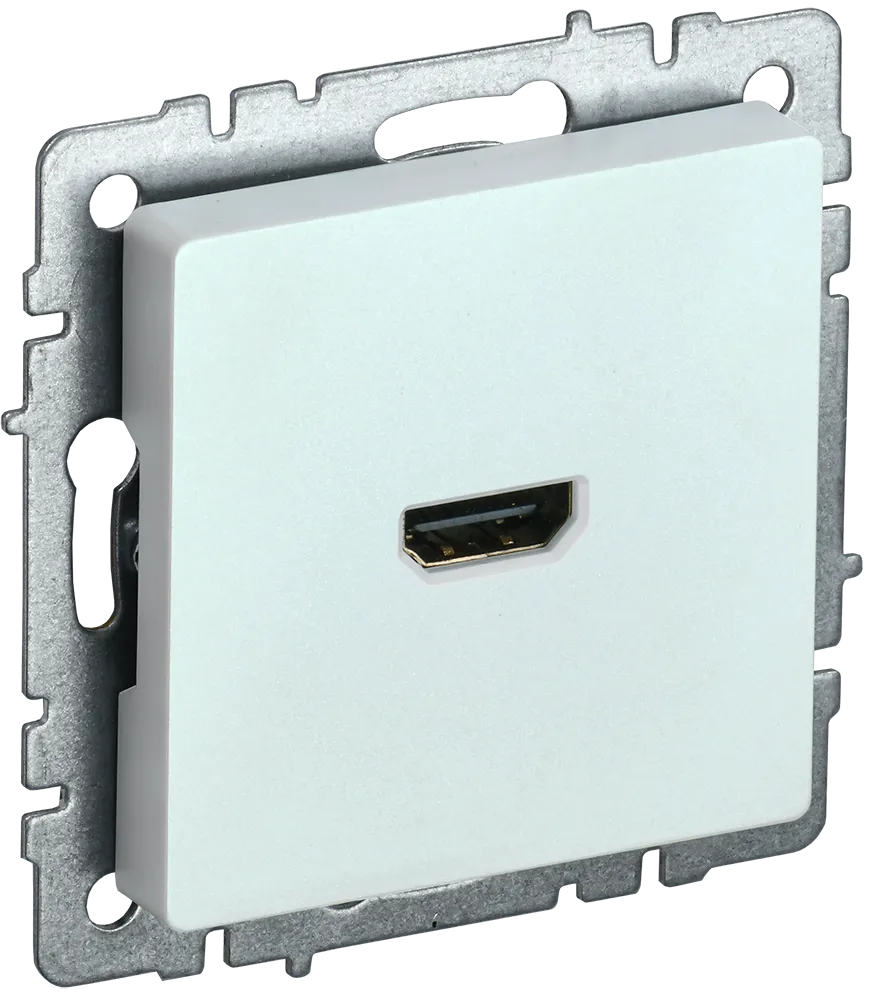 BRITE Розетка HDMI РHDMI-0-БрЖ жемчуг IEK