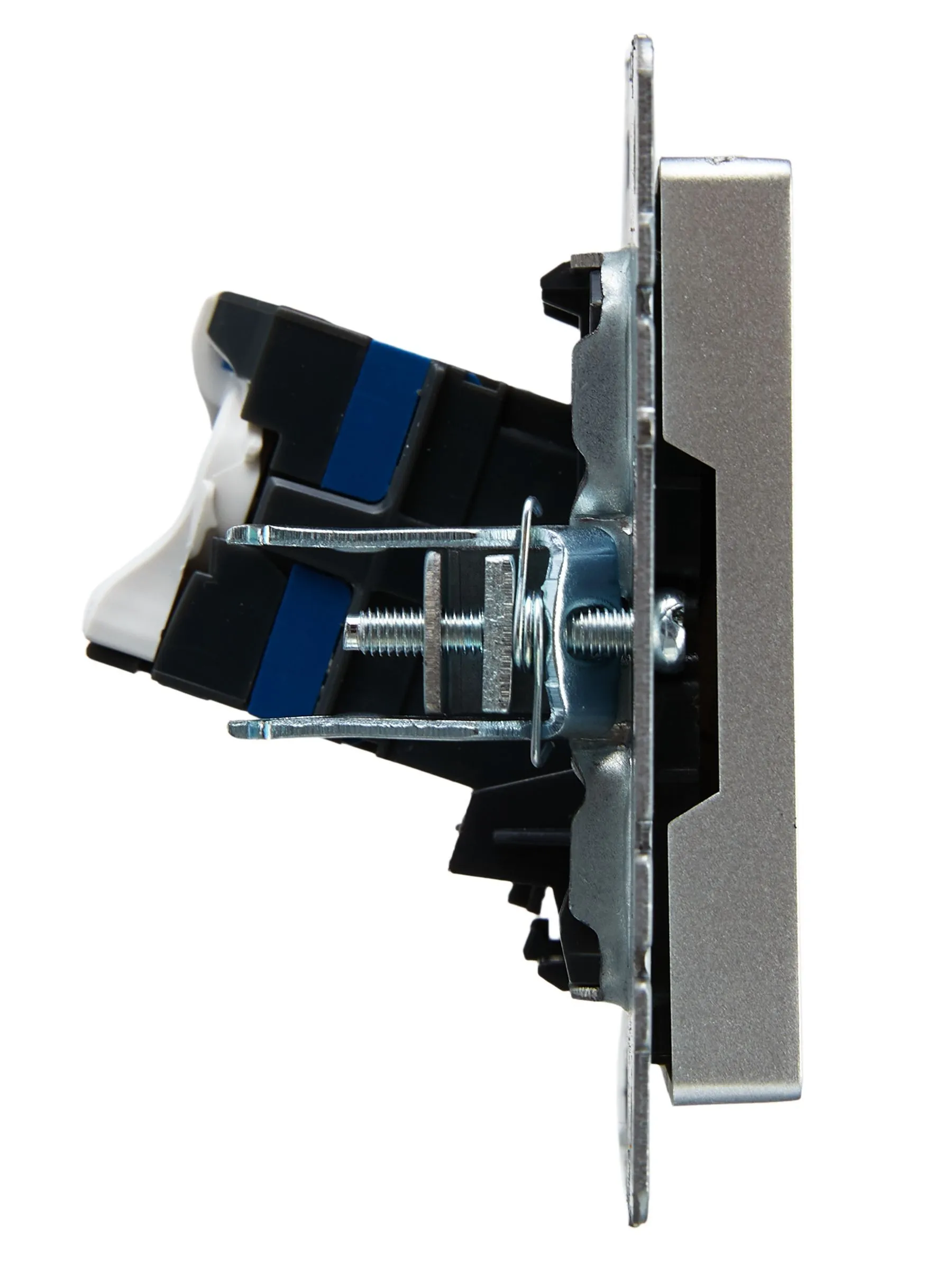 BRITE Розетка компьютерная RJ45 кат.6 РК11-БрА алюминий IEK - Фото 5