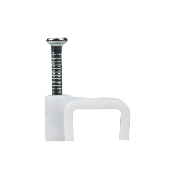 Скоба крепежная квадратная (плоская) (8мм (50шт) EKF - Фото 2