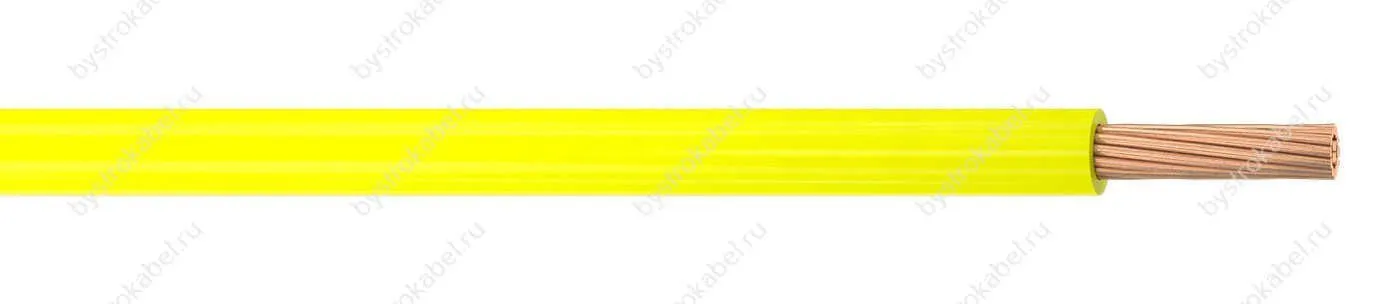 Провод ПВАМ-6,0 желт (200м) Автопровод