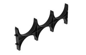 Кластер тройной, двухсторонний для двустенных труб d50 мм Промрукав PR08.3948