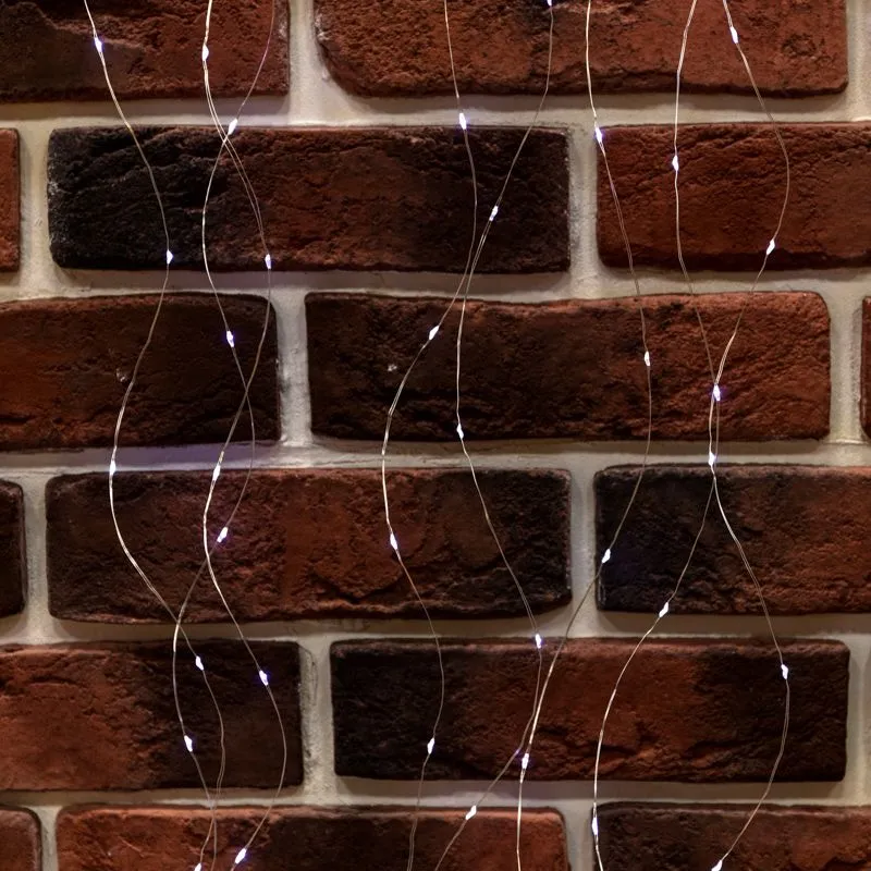 Гирлянда Светодиодный дождь из росы 6х3 м, белый, USB + пульт управления NEON-NIGHT - Фото 4