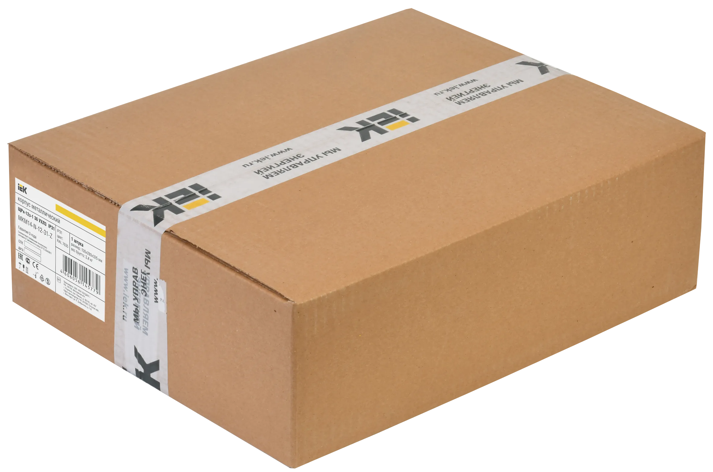 TITAN 3 Корпус металлический ЩРн-12 (265х310х120мм) IP31 IEK - Фото 2