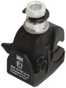 Зажим ответвительный изолированный ЗОИ 16-70/1,5-10 (P6, P616, EP95-13, SLIW11.1) IEK UZA-11-D01-D10