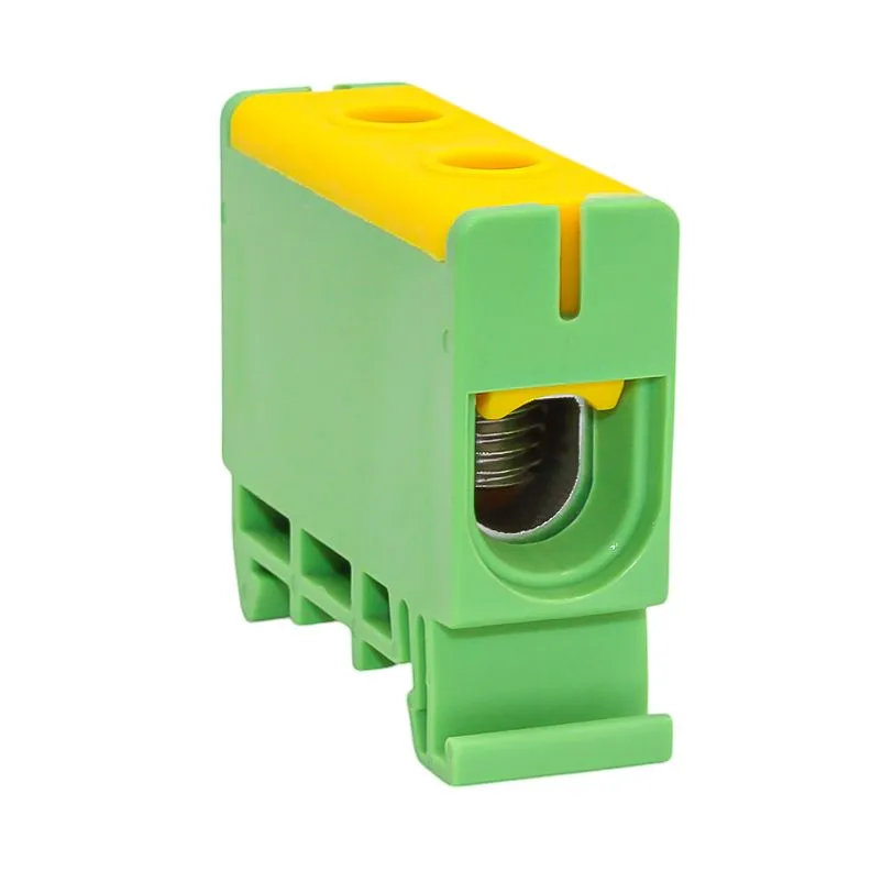 Клемма вводная КСВ 6-50 желто-зеленая DEKRON