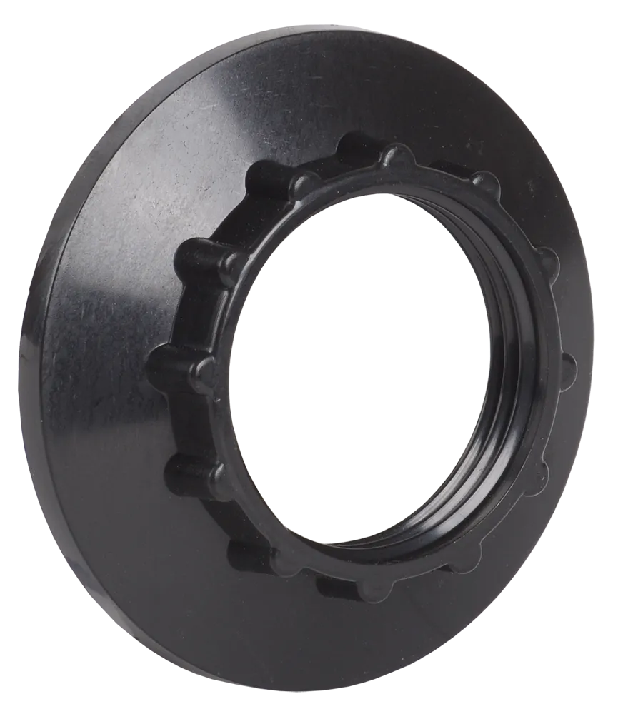 Кольцо абажурное КП14-К01 к патрону Е14 пластик черный (индивидуальный пакет) IEK